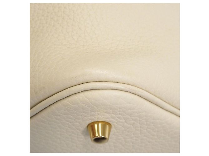 Hermès Borsa Hermes Picotin Lock MM Beige - vista 7