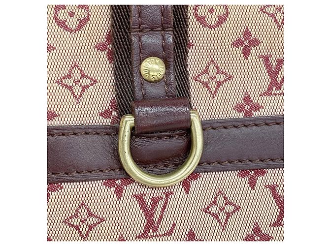 Borsa Louis Vuitton Monogram Mini Josephine PM Rosso - vista 10