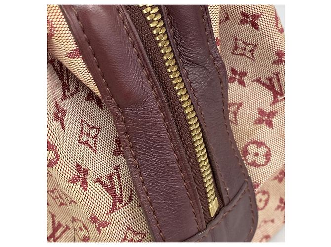 Borsa Louis Vuitton Monogram Mini Josephine PM Rosso - vista 11