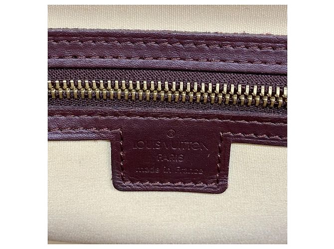Borsa Louis Vuitton Monogram Mini Josephine PM Rosso - vista 5