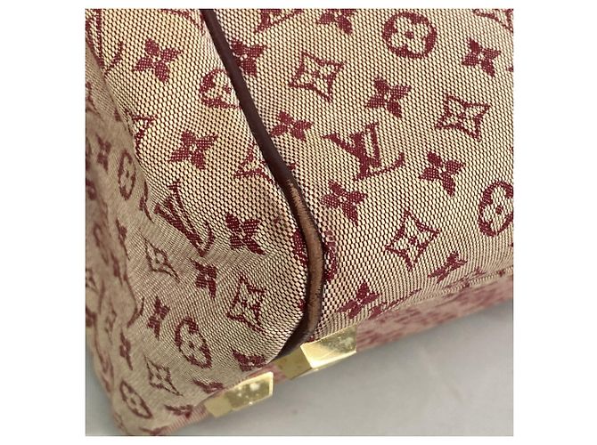 Borsa Louis Vuitton Monogram Mini Josephine PM Rosso - vista 6