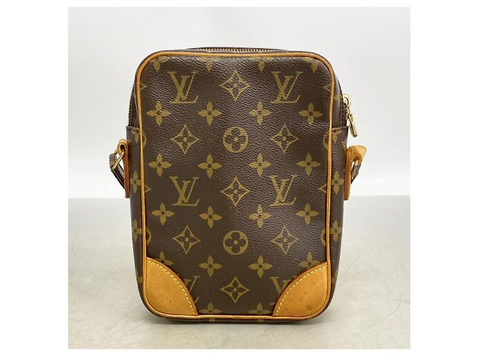 Bolso de hombro Louis Vuitton Monogram Danube Castaño - vista 10