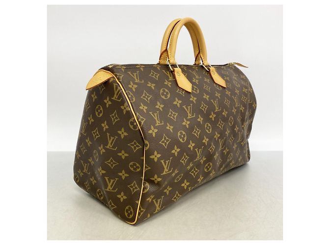 Borsa Louis Vuitton Monogram Speedy 40 Marrone - vista 2