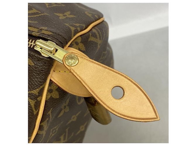 Borsa Louis Vuitton Monogram Speedy 40 Marrone - vista 8