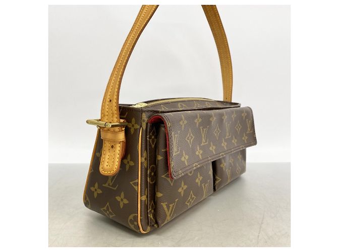 Borsa a spalla Louis Vuitton Monogram Vivacite MM Marrone - vista 2