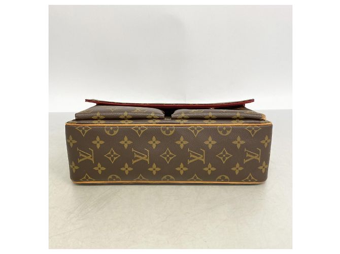 Borsa a spalla Louis Vuitton Monogram Vivacite MM Marrone - vista 3