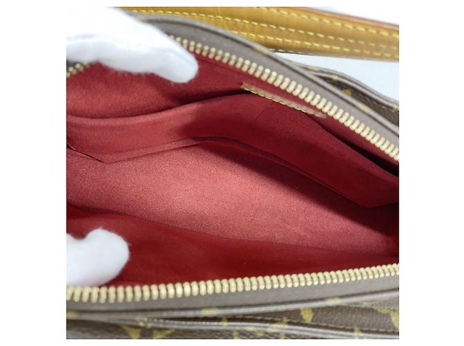 Borsa a spalla Louis Vuitton Monogram Vivacite MM Marrone - vista 4