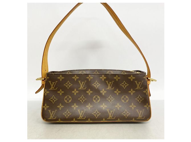 Borsa a spalla Louis Vuitton Monogram Vivacite MM Marrone - vista 9