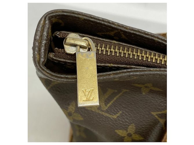 Borsa Cabas Piano Monogram Louis Vuitton Marrone - vista 10