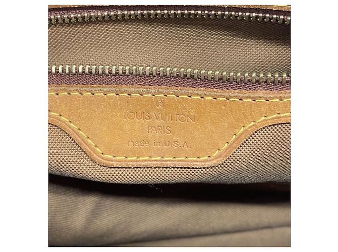 Borsa Cabas Piano Monogram Louis Vuitton Marrone - vista 5