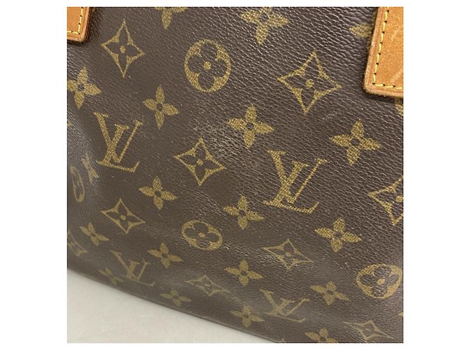Borsa Cabas Piano Monogram Louis Vuitton Marrone - vista 8