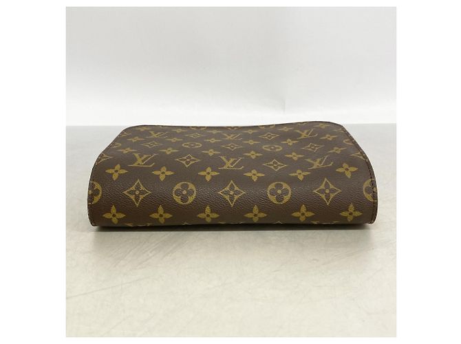 Borsa a pochette Louis Vuitton Monogram Orsay Marrone - vista 3
