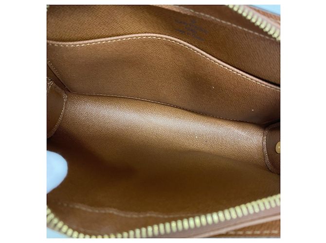 Borsa a pochette Louis Vuitton Monogram Orsay Marrone - vista 4