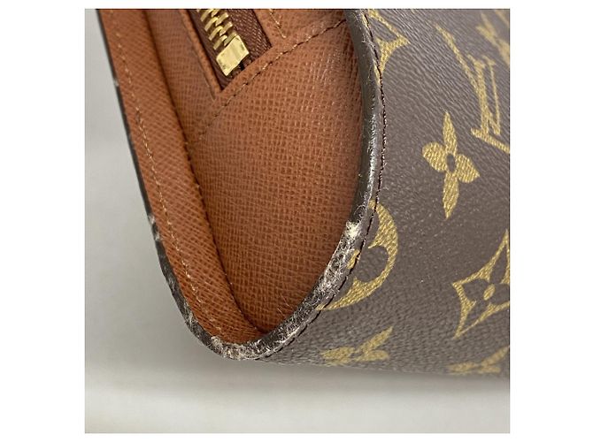 Borsa a pochette Louis Vuitton Monogram Orsay Marrone - vista 6