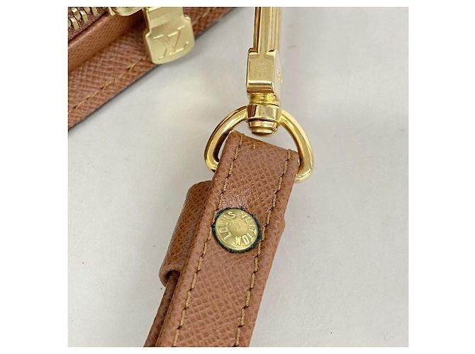 Borsa a pochette Louis Vuitton Monogram Orsay Marrone - vista 9