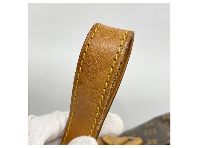 Louis Vuitton Boston Monogram Keepall Bandoulière 60 Marrone - vista 10
