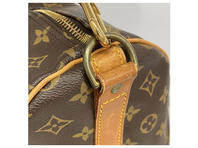 Louis Vuitton Boston Monogram Keepall Bandoulière 60 Marrone - vista 8