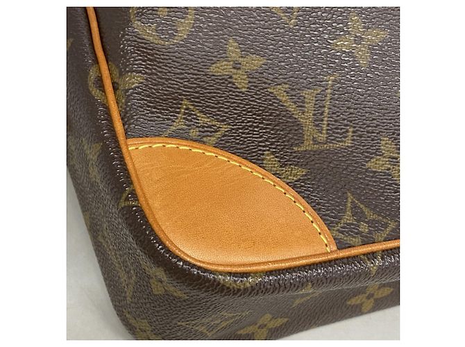 Borsa a Clutch Louis Vuitton Monogram Compiegne 28 Marrone - vista 7