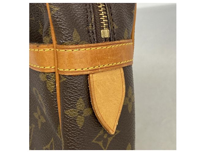 Borsa a Clutch Louis Vuitton Monogram Compiegne 28 Marrone - vista 8