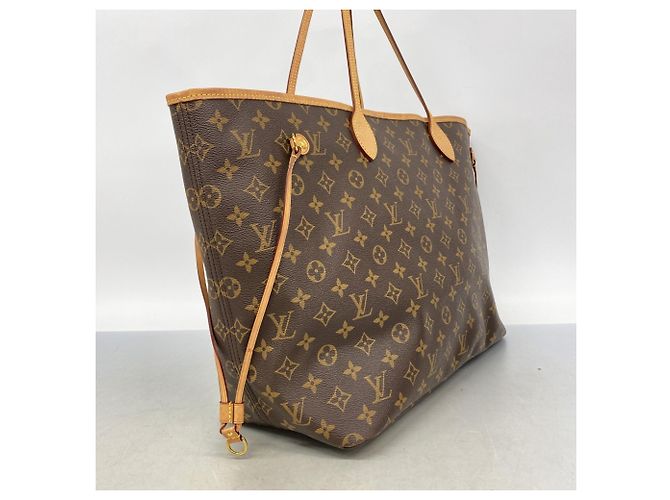 Borsa Tote Louis Vuitton Monogram Neverfull GM in Fuchsia Fuschia - vista 2