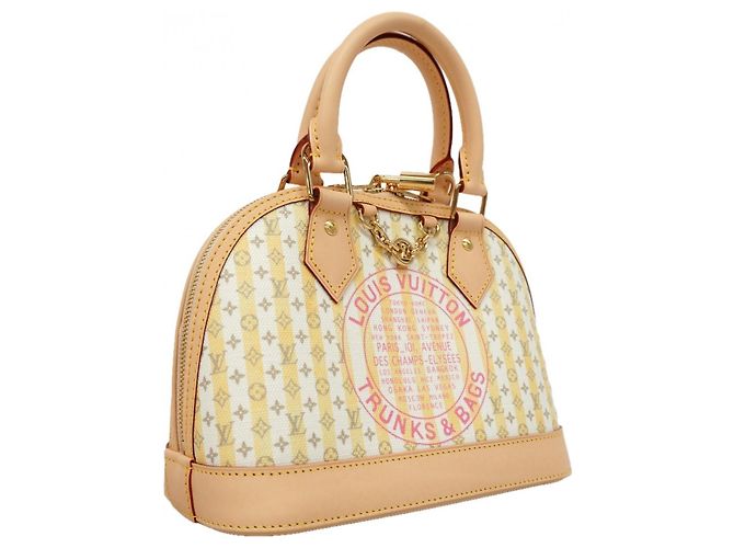 Louis Vuitton LV Resort Alma BB Handbag Yellow - view 2
