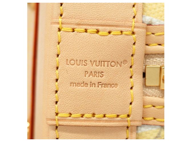 Louis Vuitton LV Resort Alma BB Handbag Yellow - view 5