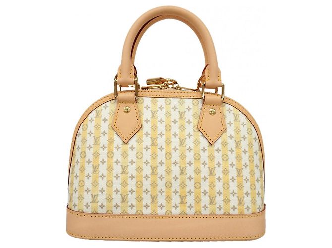 Louis Vuitton LV Resort Alma BB Handbag Yellow - view 9