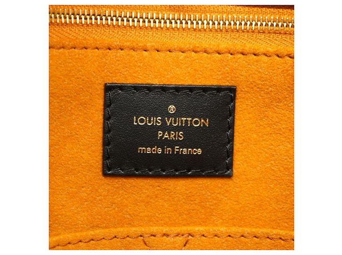 Borsa Tote Louis Vuitton Monogram Empreinte OnTheGo GM Nero - vista 5