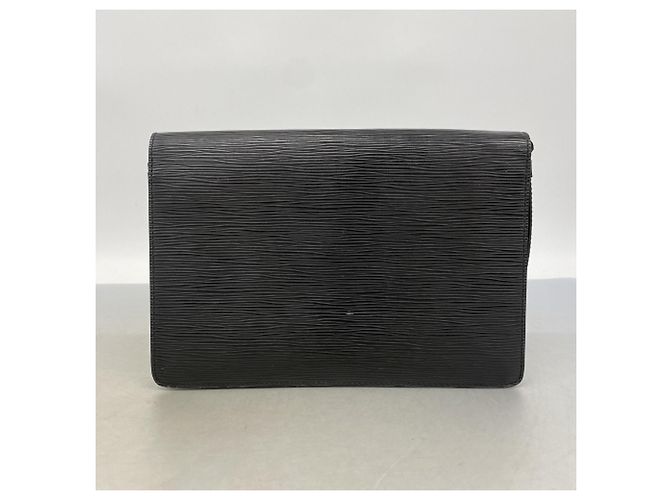 Borsa a pochette Louis Vuitton in pelle Epi Nero - vista 9