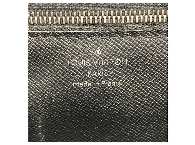 Borsa Louis Vuitton Epi Monceau 28 Nero - vista 5