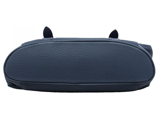 Borsa a tracolla Louis Vuitton Christopher Blu navy - vista 3