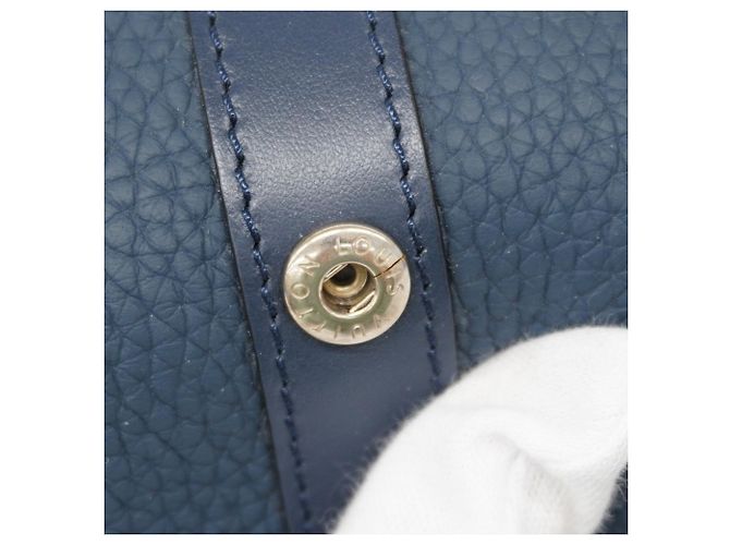Borsa a tracolla Louis Vuitton Christopher Blu navy - vista 8