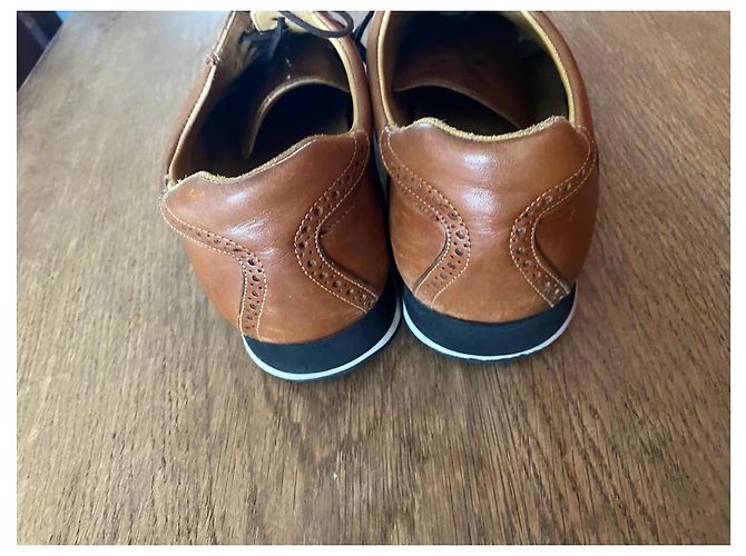 Paraboot Scarpe Oxford in pelle marrone - vista 10