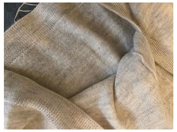 Eric Bompard Kaschmirpullover Beige 3/4-Ärmel - Ansicht 11