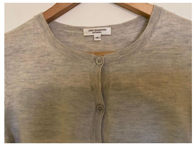 Eric Bompard Kaschmir-Cardigan in Beige - Ansicht 2