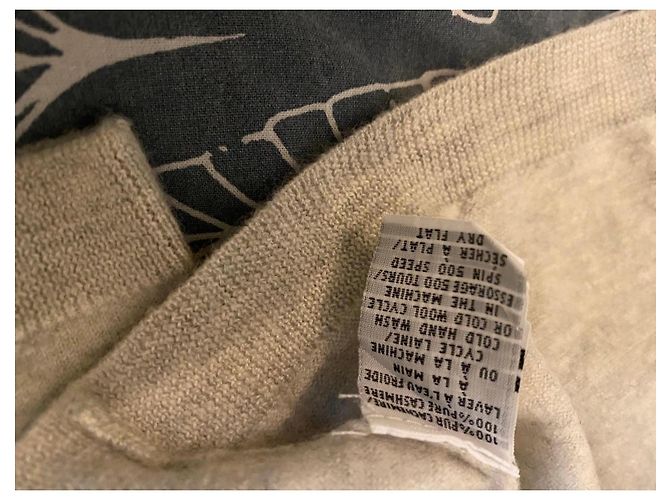 Eric Bompard Kaschmir-Cardigan in Beige - Ansicht 9