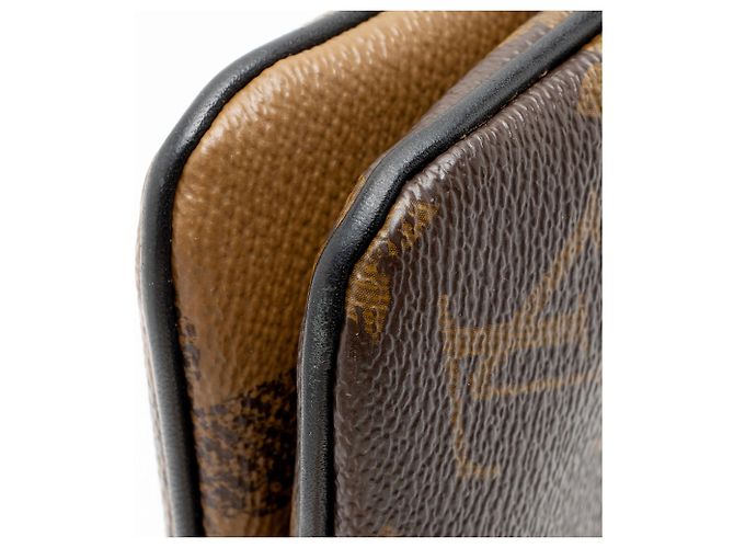 Louis Vuitton Giant Monogram Canvas Double Zip Pochette - VENTA FINAL Castaño - vista 10