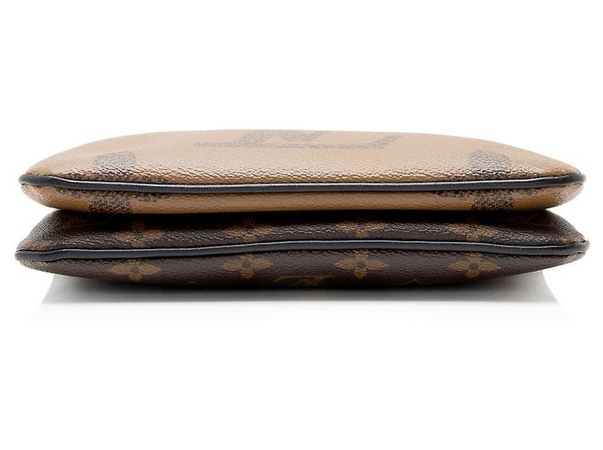 Louis Vuitton Giant Monogram Canvas Double Zip Pochette - VENTA FINAL Castaño - vista 4
