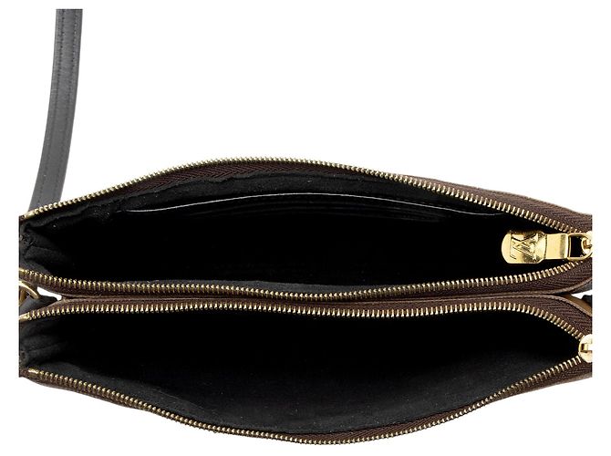 Louis Vuitton Giant Monogram Canvas Double Zip Pochette - VENTA FINAL Castaño - vista 6