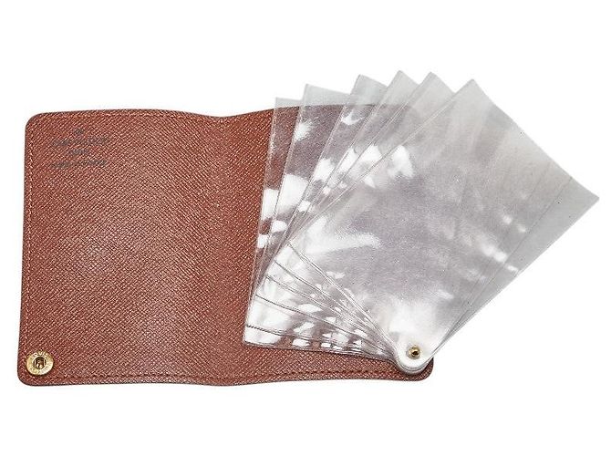 Louis Vuitton Porte Carte Credit Pression Monogram Card Case Métallisé Bronze - vue 4
