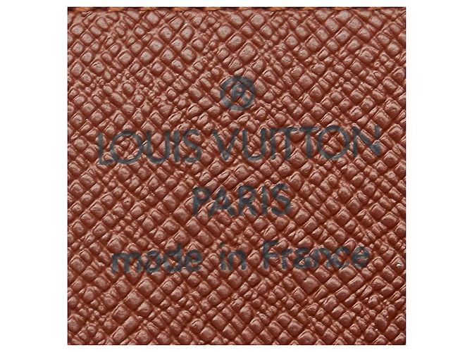 Louis Vuitton Porte Carte Credit Pression Monogram Card Case Métallisé Bronze - vue 7