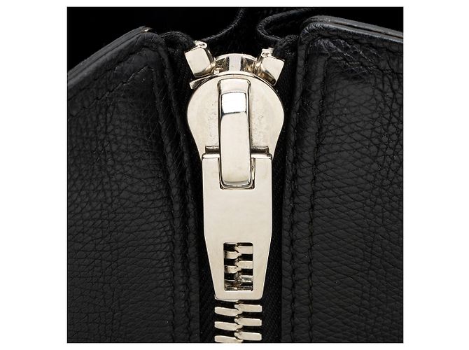 Tote Balenciaga Papier A6 Zip Around in pelle di vitello - vista 10