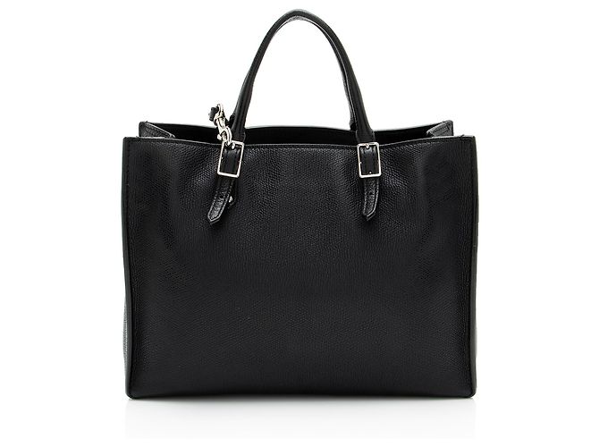 Tote Balenciaga Papier A6 Zip Around in pelle di vitello - vista 3