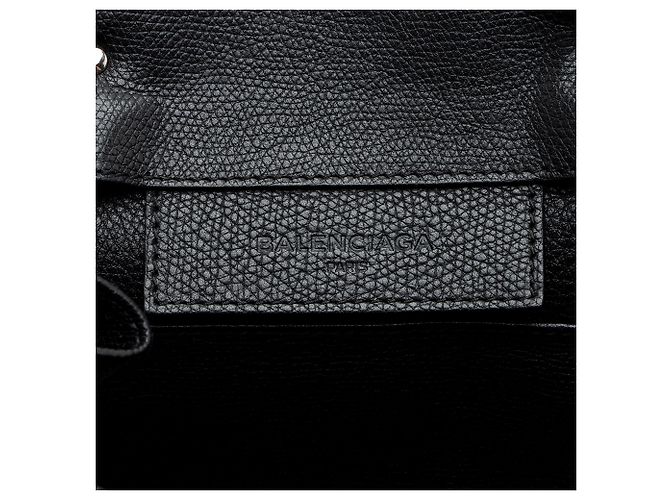 Tote Balenciaga Papier A6 Zip Around in pelle di vitello - vista 8