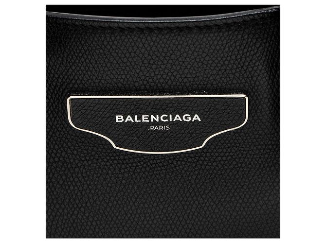 Tote Balenciaga Papier A6 Zip Around in pelle di vitello - vista 9