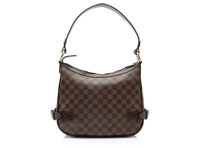 Borsa a tracolla Louis Vuitton Damier Ebene Highbury Marrone - vista 3