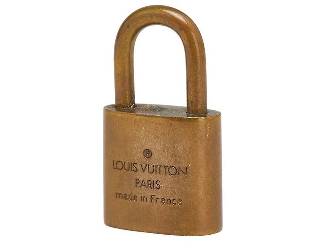 Accessorio Lucchetto Louis Vuitton D'oro Metallico - vista 3