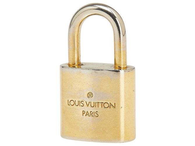 Accessorio Lucchetto Louis Vuitton D'oro Metallico - vista 3