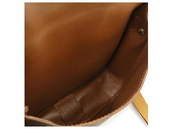 Borsa Louis Vuitton Mini Cartouchiere Marrone - vista 6