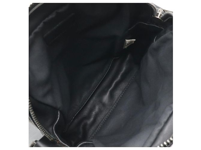 Borsa a tracolla Bottega Veneta Intrecciato Nero - vista 8
